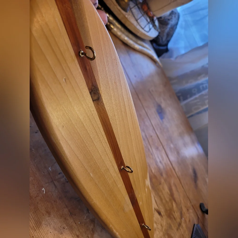 Hardwood Mini Surfboard Hook